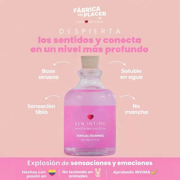 Aceite masajes